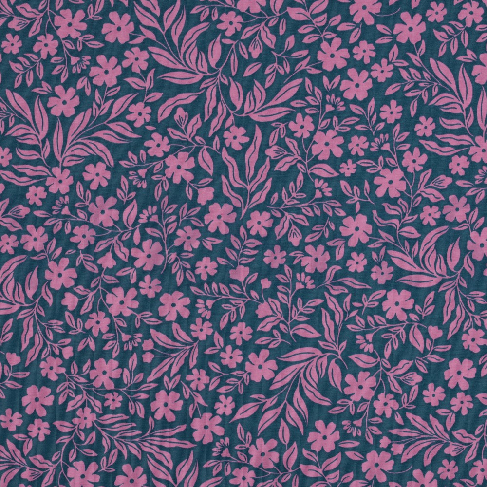 JERSEY BLOEMEN PETROL