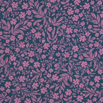 JERSEY BLUMEN PETROL (hover)