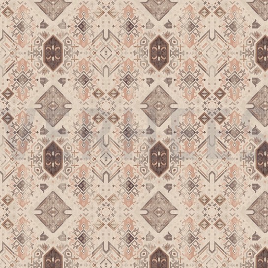 CANVAS DIGITAL GEOMETRIC BEIGE #7