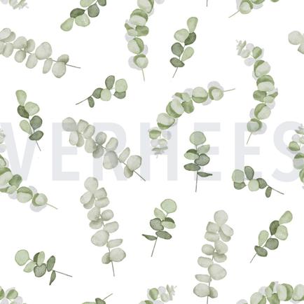 CANVAS DIGITAAL EUCALYPTUS WIT/GROEN (hover)