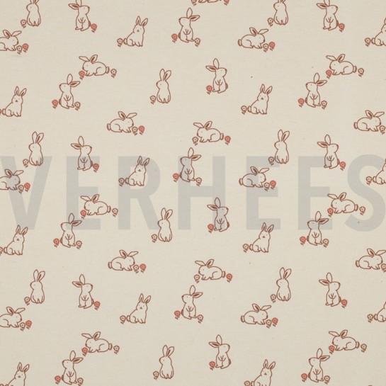 JERSEY GOTS NATURAL KONIJNEN NATUREL #7