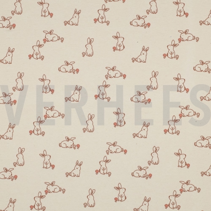 JERSEY GOTS NATURAL RABBITS NATURAL (hover)