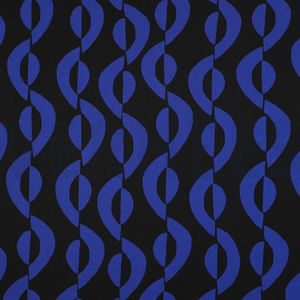 ROYAL MICRO SATIN GEOMETRISCH SCHWARZ (hover)