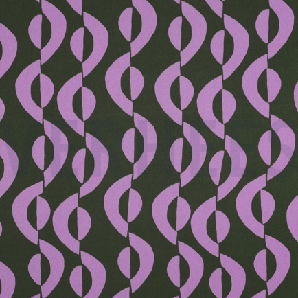 ROYAL MICRO SATIN GEOMETRISCH JÄGERGRÜN (hover)