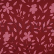 ROYAL MICRO SATIN DIGITAL FLOWERS RED (thumbnail)