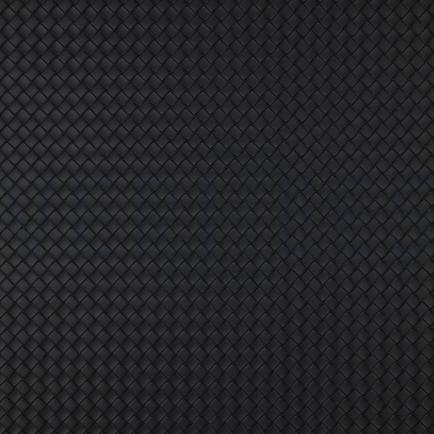 FAUX LEATHER WOVEN BLACK (hover)