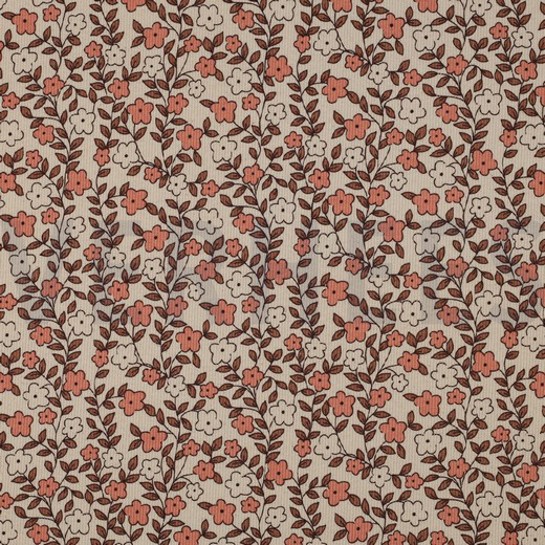 RIPPJERSEY GOTS NATURAL BLUMEN NATUR #7