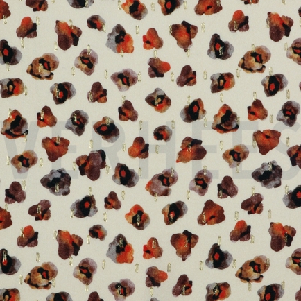 VISCOSE LUREX DIGITAAL DIERENHUID ZAND (hover)