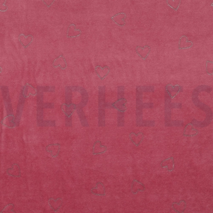 NICKY VELOURS GLITTER HARTEN MAUVE (hover)