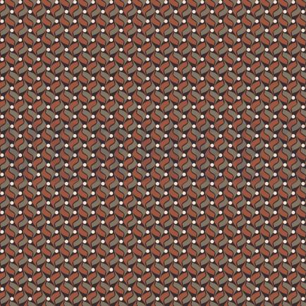 VISCOSE ROSELLA STRETCH ABSTRACT DONKERBRUIN (hover)