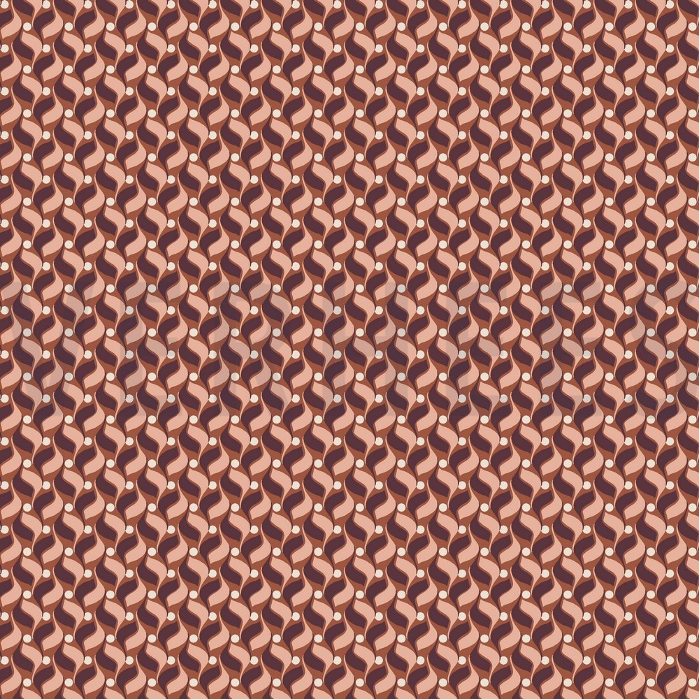 VISCOSE ROSELLA STRETCH ABSTRACT BRICK