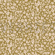 VISCOSE ROSELLA STRETCH FLOWERS OLIVE (thumbnail)