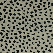 LINEN VISCOSE WASHED DOTS TAUPE (thumbnail)