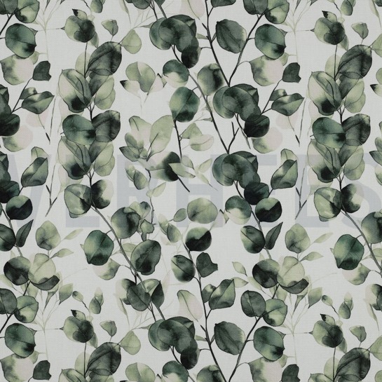 TOILE DÉCORATION DIGITAL EUCALYPTUS VERT #7