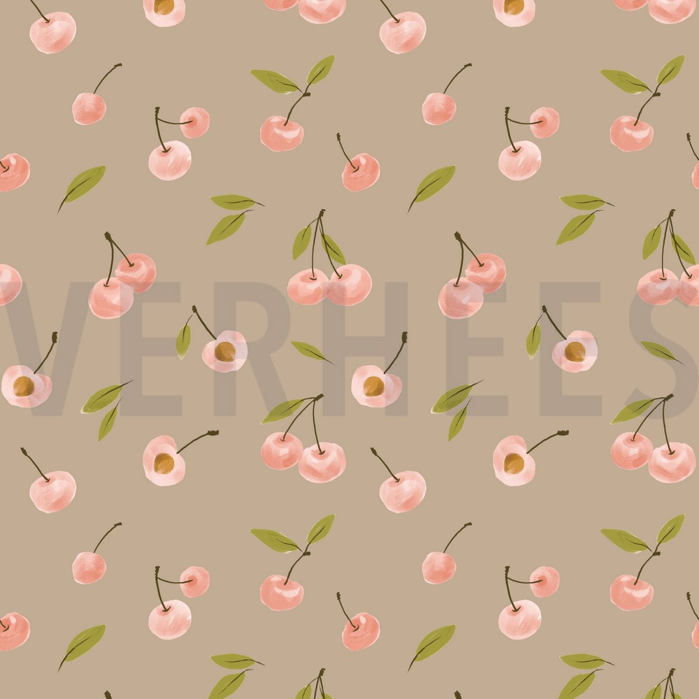 JERSEY DIGITAL CHERRIES SAND