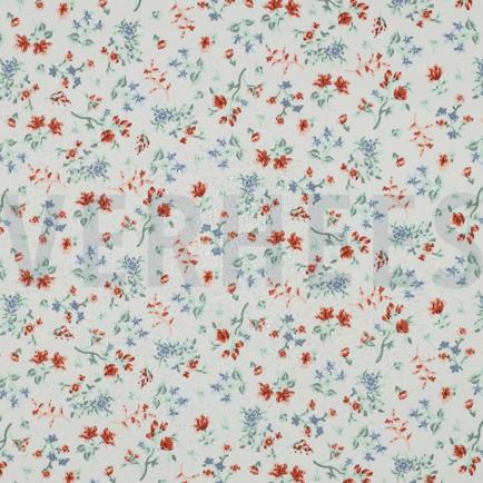 CANVAS WATERDICHT BLOEMEN WIT (hover)