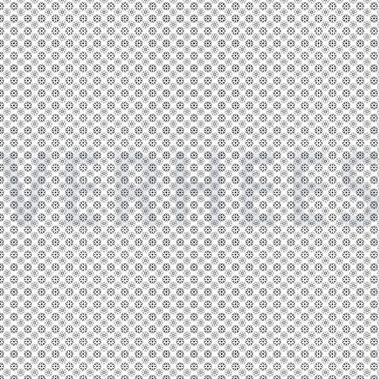 BAUMWOLLE POPELINE MINIMALS WEISS/SCHWARZ #7