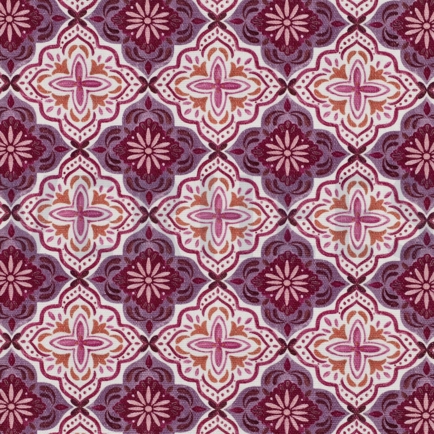 CANVAS SLUB DIGITAL ORNAMENT LAVENDEL (hover)