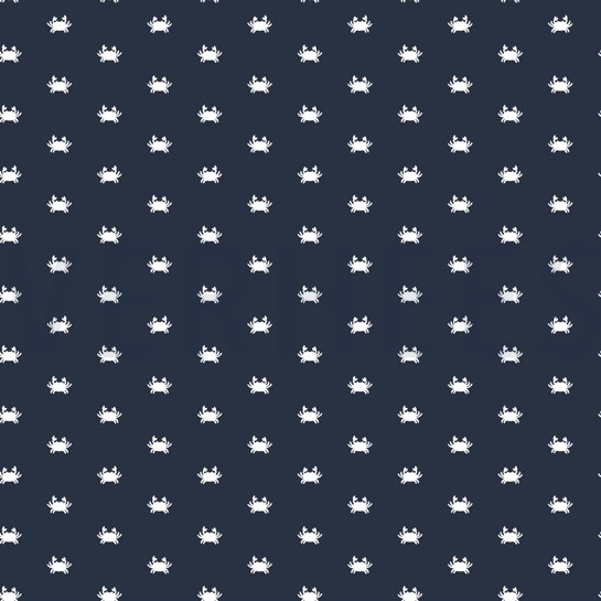 POPLIN MARINE NAVY #7
