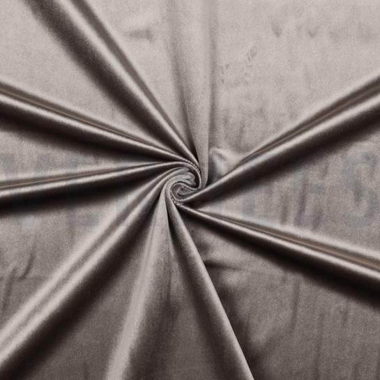 LUXE FLUWEEL TAUPE #7