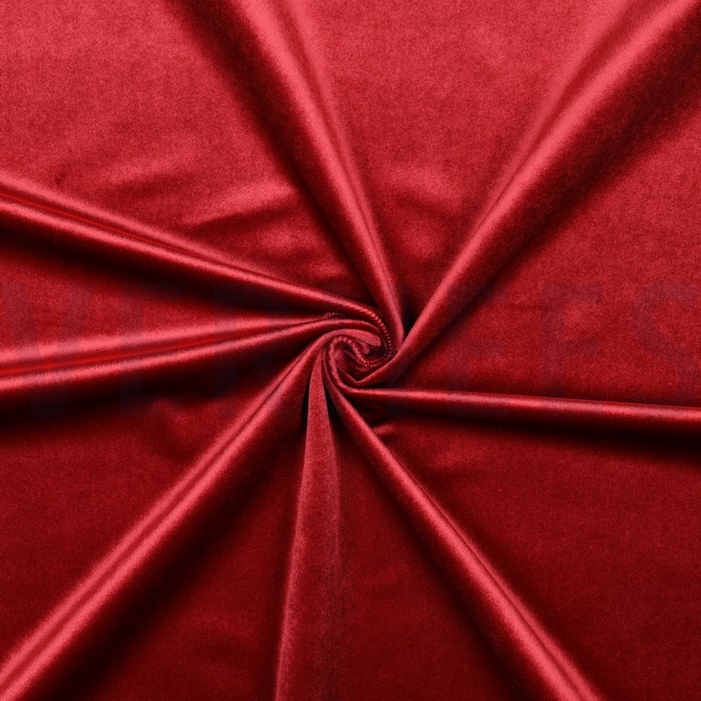 LUXE FLUWEEL BORDEAUX