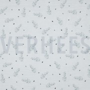 MUSSELIN GOTS DIGITAL WALD WEISS (thumbnail)