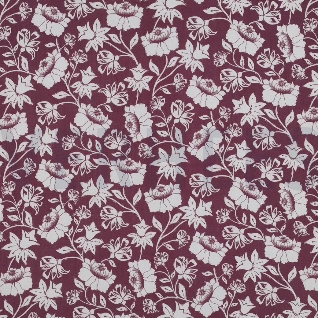 LENZING™ ECOVERO™ BLUMEN MAUVE