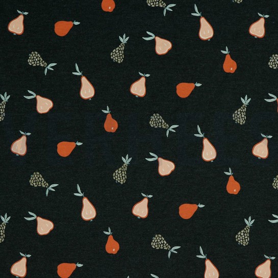 JERSEY MELANGE GLITZER BIRNEN ANTHRAZIT MELIERT #7