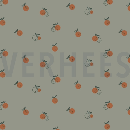 JERSEY GOTS FRUIT MENTHE FONCÉ (hover)