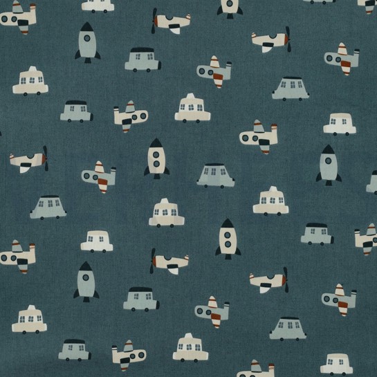 FINE POPLIN VEHICLES PETROL #7