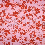 COTON SATIN FLEURS ROSE CLAIR (thumbnail)