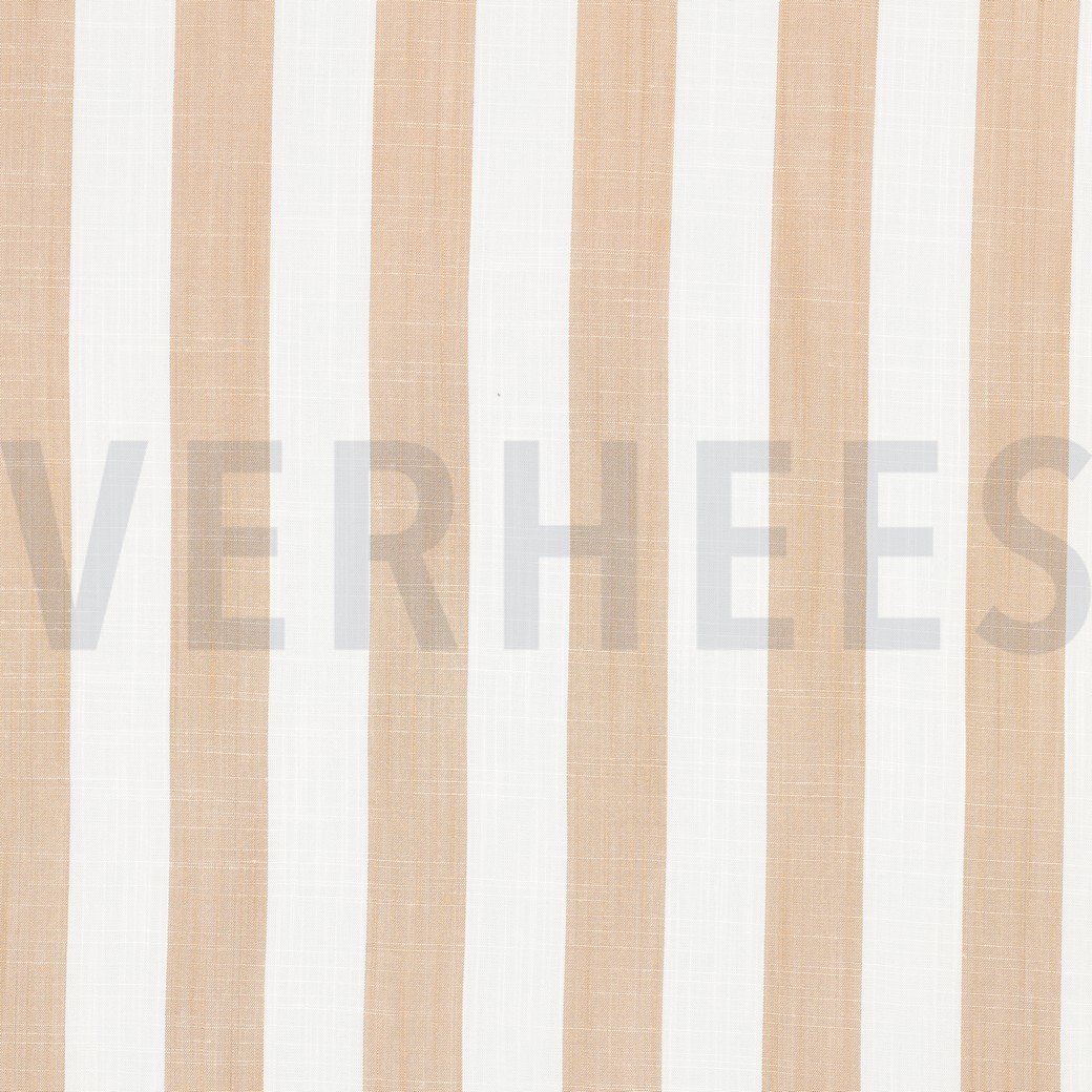 VISCOSE YARN DYED STRIPES YELLOW