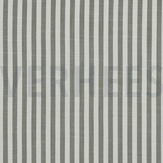 VISCOSE YARN DYED STRIPES GREEN #7