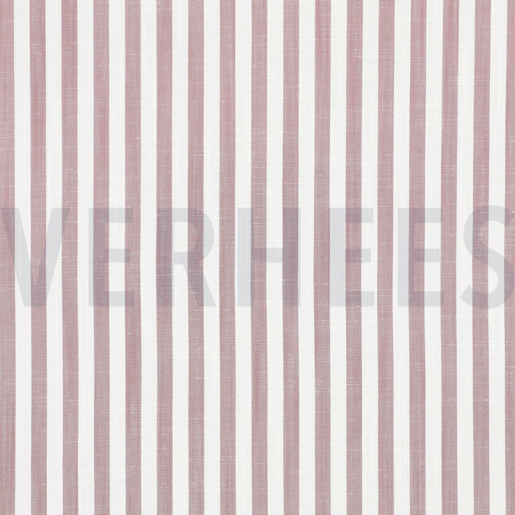 VISKOSE GARNGEFÄRBT STREIFEN BLUSH
