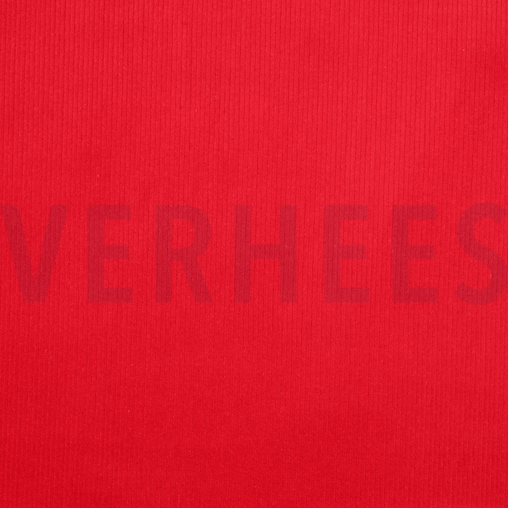 GEWASCHEN CORD 8W STRETCH ROT