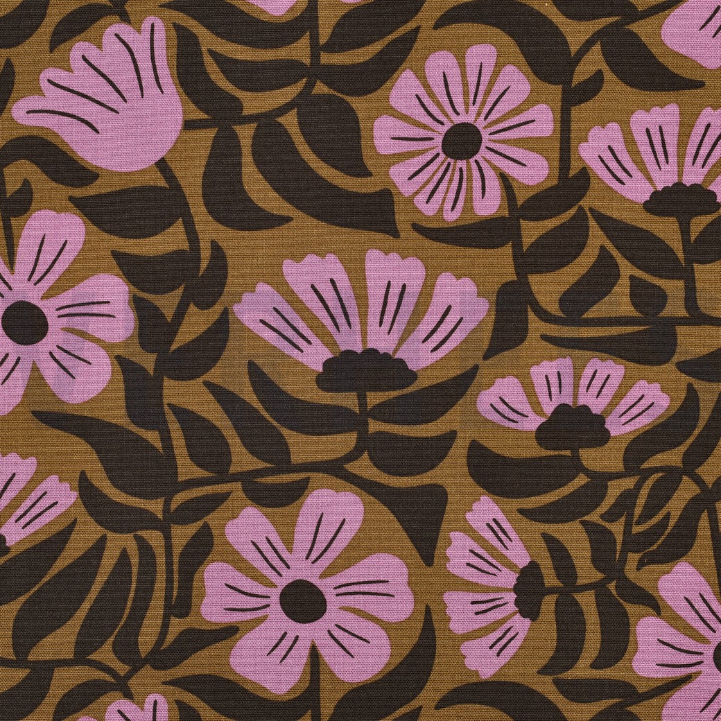 CANVAS BLOEMEN GROEN