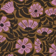 TOILE DÉCORATION FLEURS VERT (thumbnail)