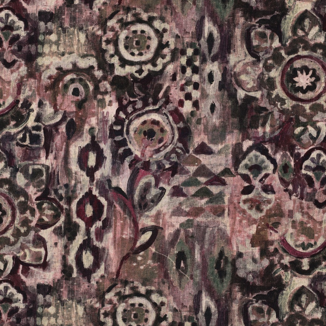 CANVAS DIGITAL ABSTRACT BURGUNDY