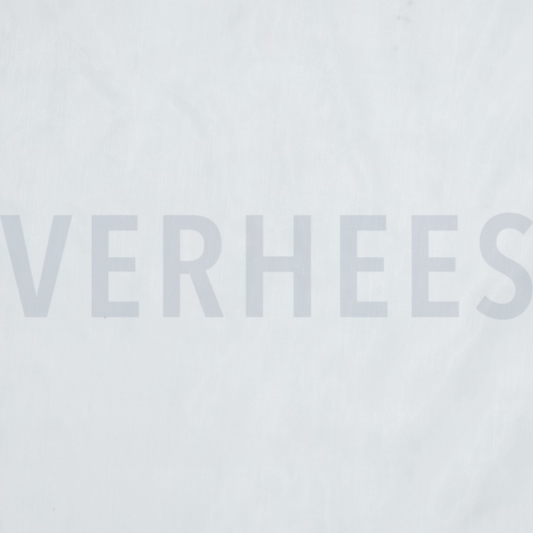 ORGANZA GEBROCHEN WEISS