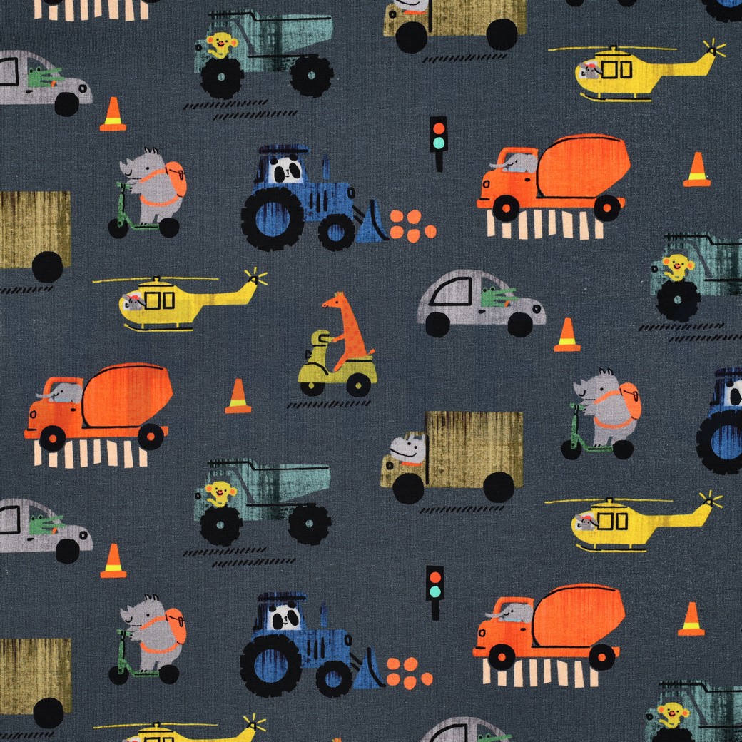 JERSEY DIGITAL VEHICLES BLUE