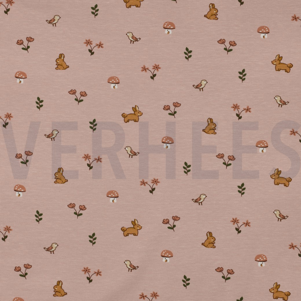 JERSEY GOTS KANINCHEN HELL MAUVE