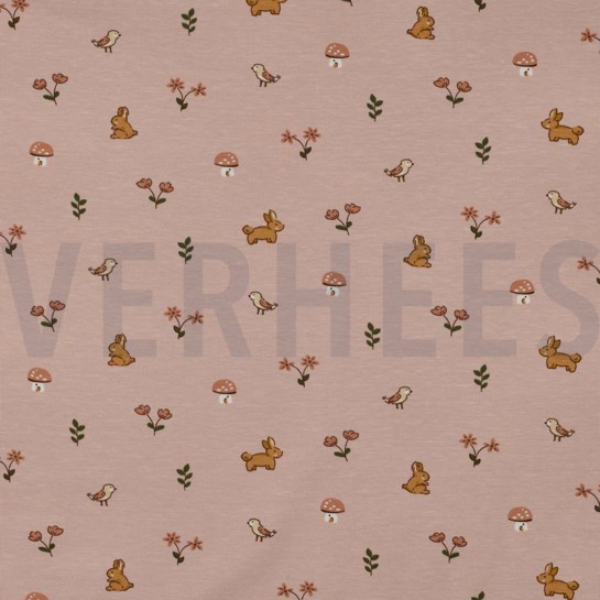 JERSEY GOTS KANINCHEN HELL MAUVE #7