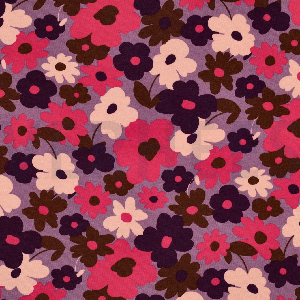 SOFT SWEAT BLOEMEN LAVENDEL