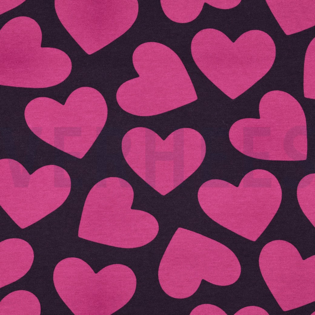 SOFT SWEAT HEARTS PURPLE