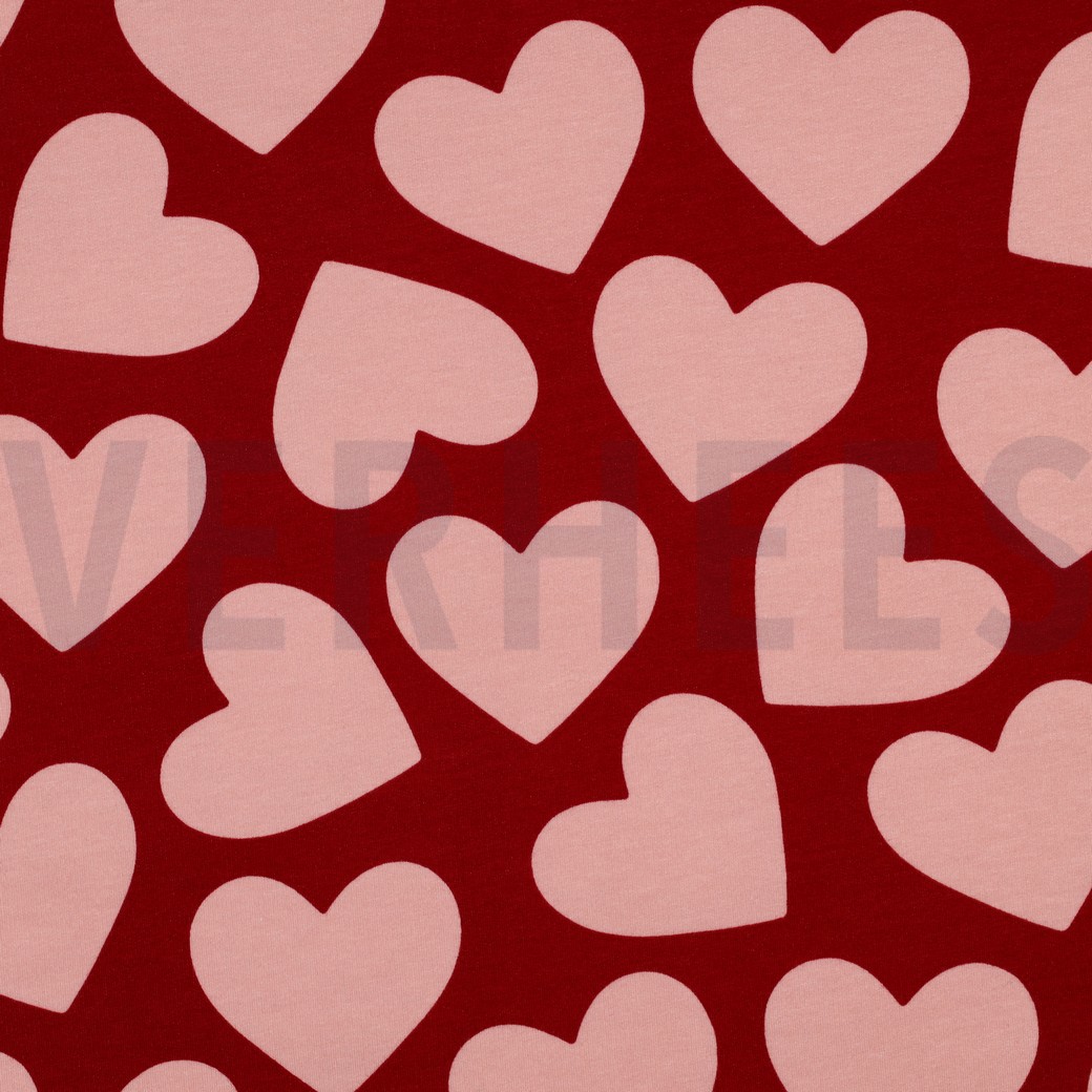 SOFT SWEAT HEARTS RED