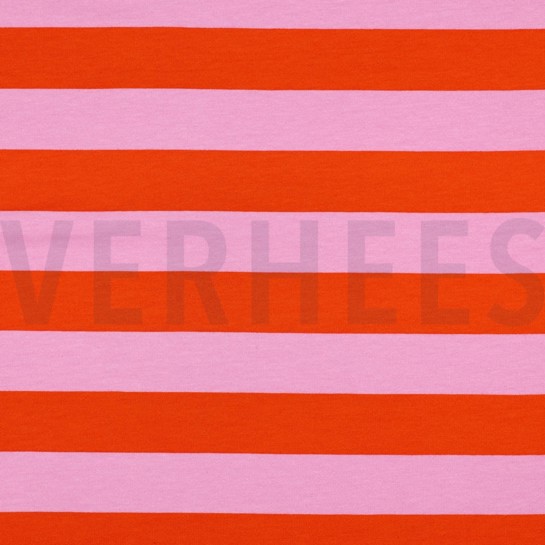 SOFT SWEAT STRIPES ORANGE #7