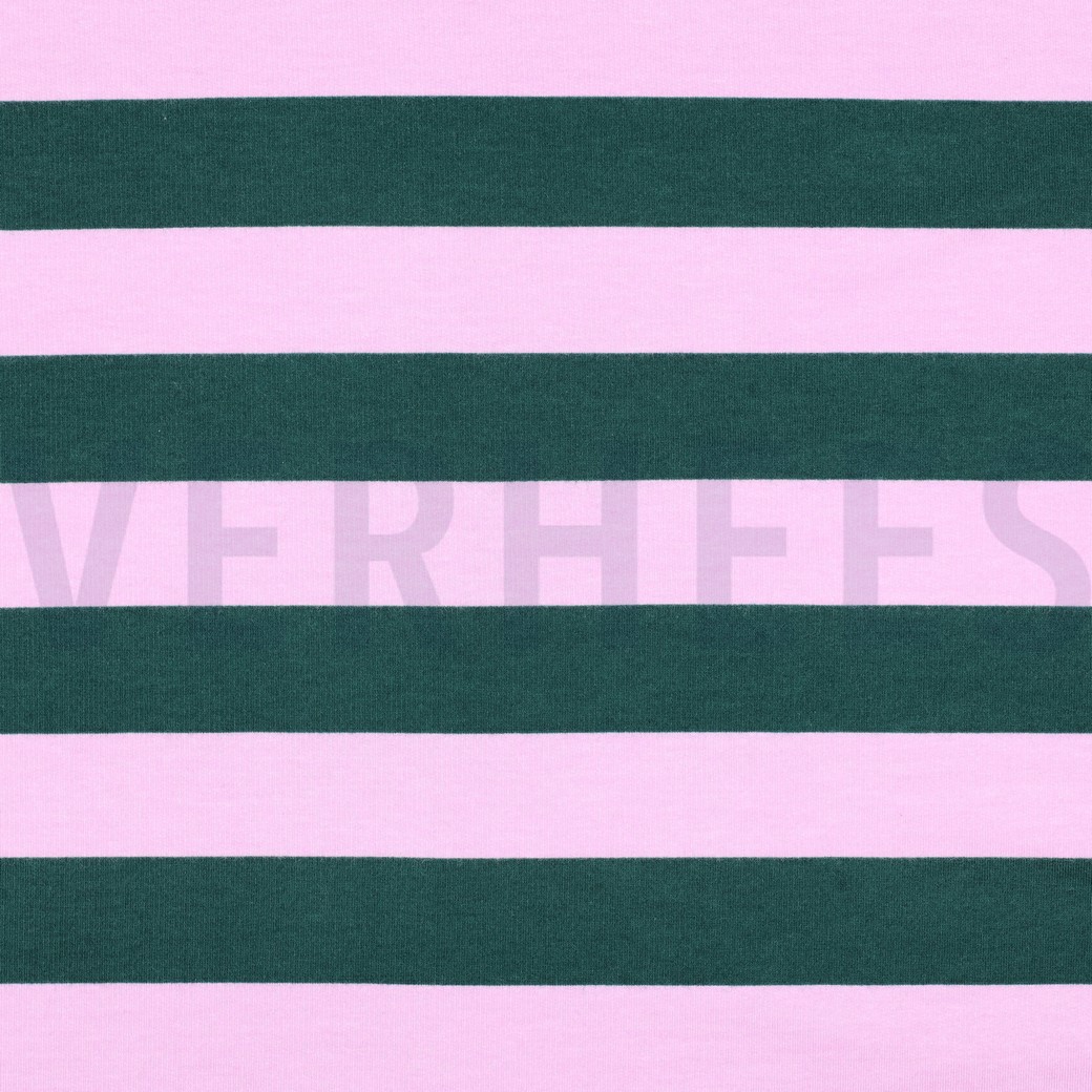 SOFT SWEAT RAYURES VERT FONCÉ