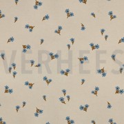 WAFFLE JERSEY FLOWERS ECRU (thumbnail)