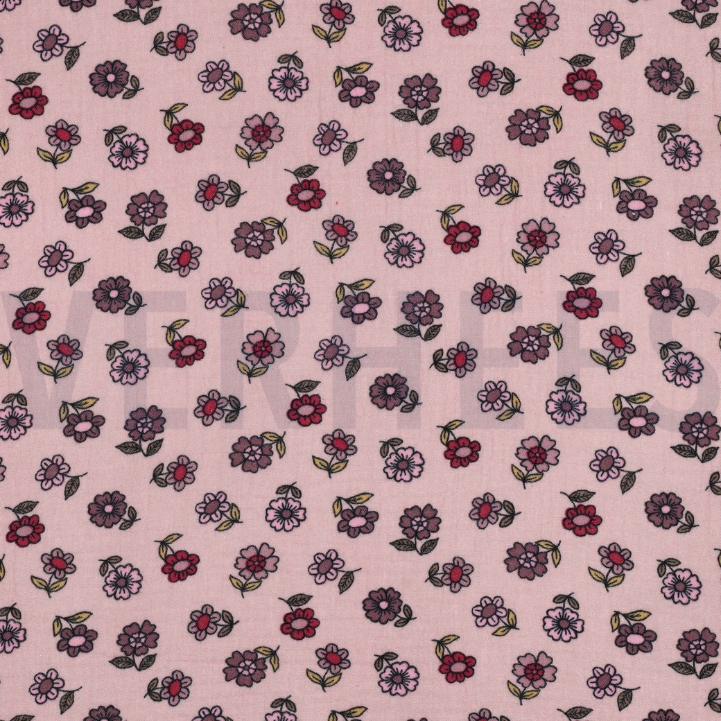 MUSSELIN BLUMEN ALTROSA