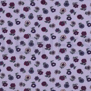 MUSSELIN BLUMEN LILA (thumbnail)